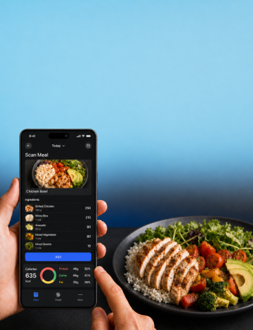 AI food logging and meal intelligence case study featured image