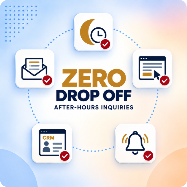 After Hours Inquiries Captured Into CRM Automatically