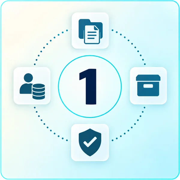 One archival policy across three storage tiers