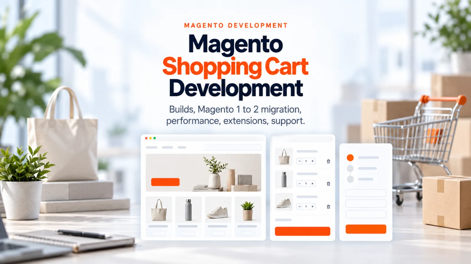Magento Shopping Cart Development, Migration and Adobe Commerce