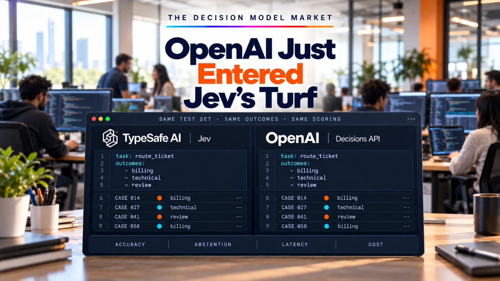 OpenAI Is Entering the Decision Model Market Jev Helped Expose