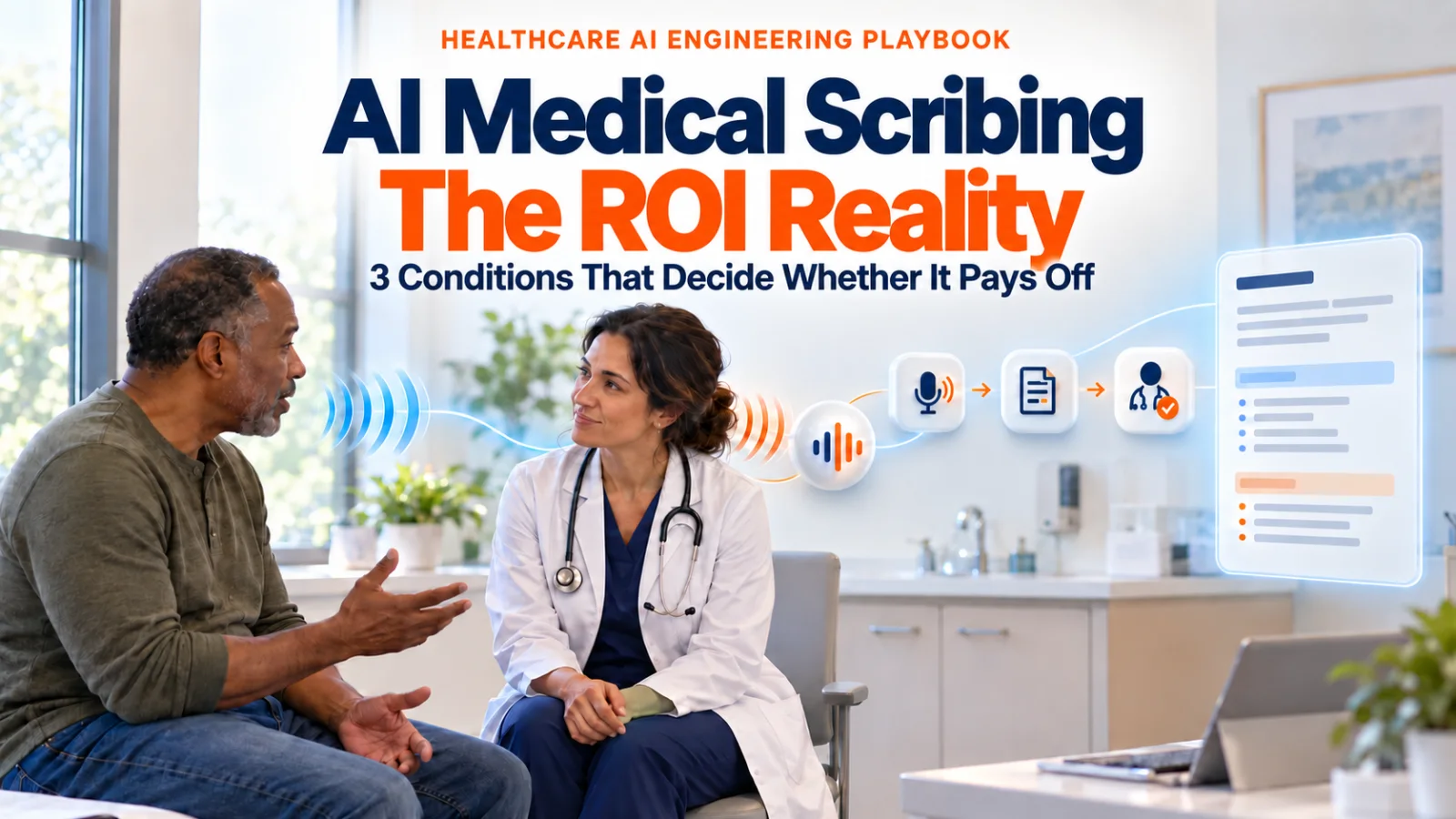 How Clinic Groups Actually Get Payback From an AI Medical Scribe Deployment