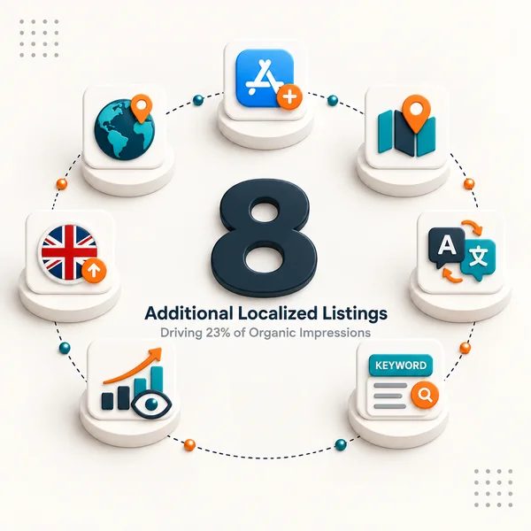 8 Additional Localized Listings Driving 23% of Impressions