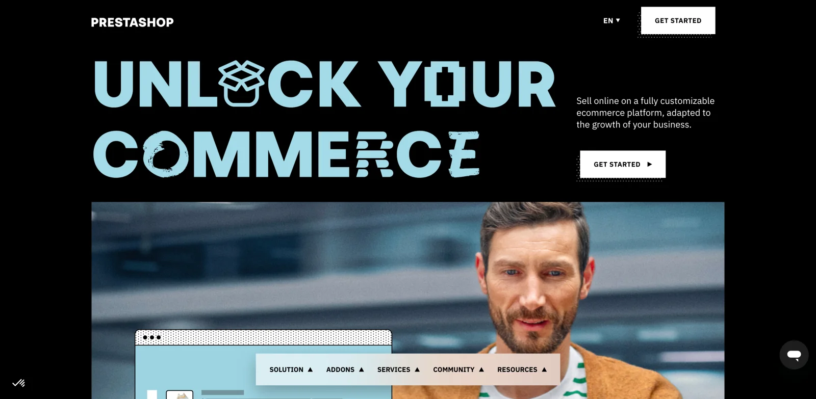 PrestaShop back office showing B2B customer group pricing and multistore configuration