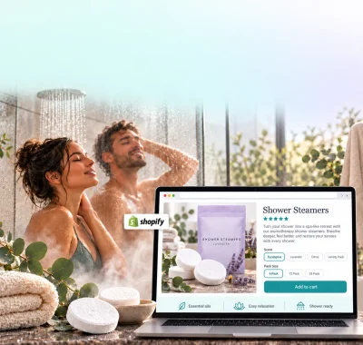 Featured image for the Shopify Plus upgrade case study for a direct to consumer aromatherapy brand