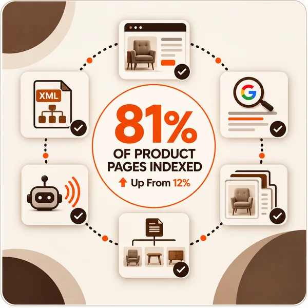 81% of Product Pages Indexed, Up From 12%