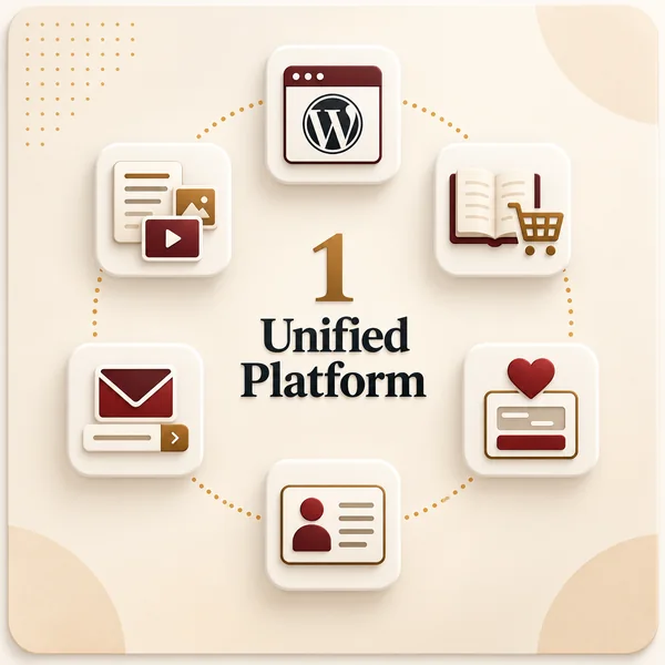 A unified public platform for a 20 year scholarly catalog