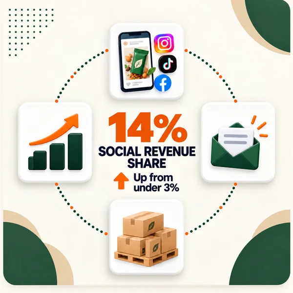14% Social Revenue Share, Up from Under 3%