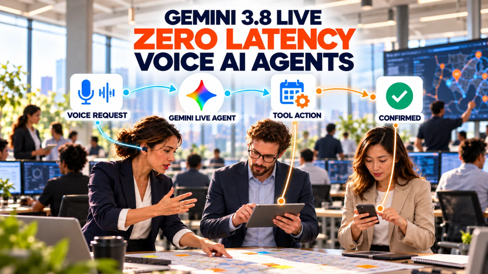 Zero Latency Voice AI Agents for Operations Teams with Gemini 3.8 Live