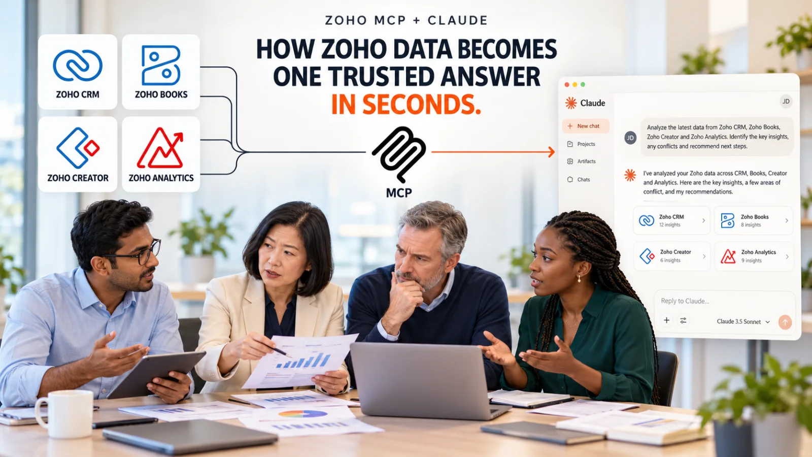 How to Get Reliable Zoho MCP Answers From Claude When the Numbers Disagree